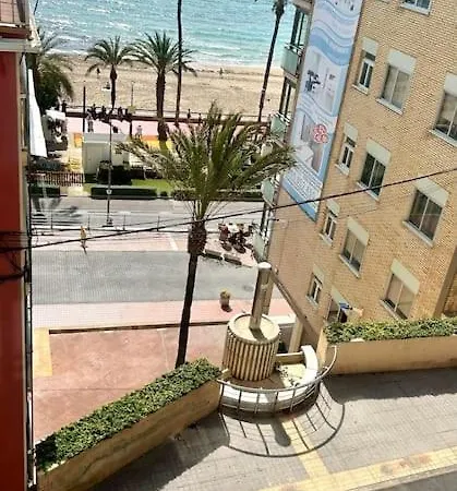 아파트 Acogedor Piso 2° Linea De Playa! 베니돔